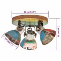 VidaXL Industrialna lampa sufitowa, 25 W, kolorowa, 42x25 cm, E27