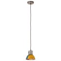 INDUSTRIALNA LAMPA WISZĄCA, 25 W, KOLOROWA, OKRĄGŁA, 17 CM, E27