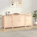 VidaXL Komoda 164x37x68 cm Drewno lite sosnowe