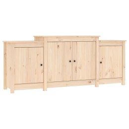 VidaXL Komoda 164x37x68 cm Drewno lite sosnowe