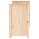 VidaXL Komoda 164x37x68 cm Drewno lite sosnowe