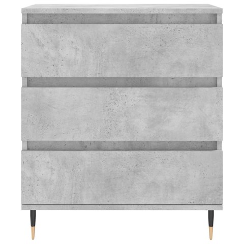 VidaXL Komoda, szarość betonu, 60x35x70 cm, materiał drewnopochodny