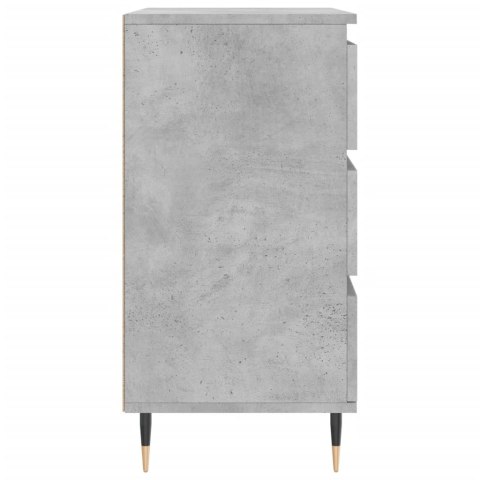 VidaXL Komoda, szarość betonu, 60x35x70 cm, materiał drewnopochodny