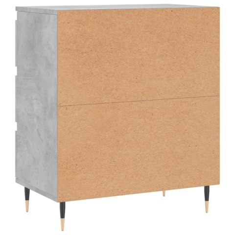 VidaXL Komoda, szarość betonu, 60x35x70 cm, materiał drewnopochodny
