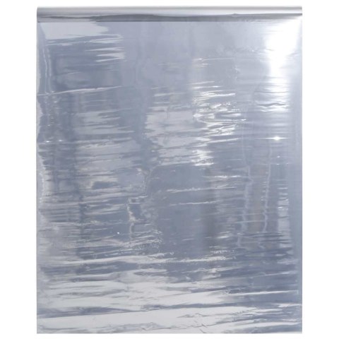 VidaXL Folia okienna odbijająca promienie słońca, srebrna, 45x1000 cm