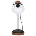VidaXL Lampa stołowa, 25 W, czarna, 17x17x50 cm, E27