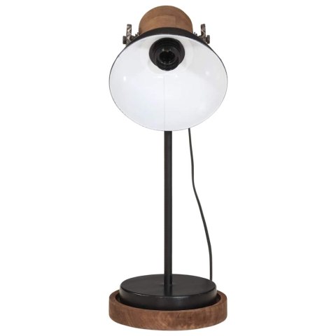 VidaXL Lampa stołowa, 25 W, czarna, 17x17x50 cm, E27
