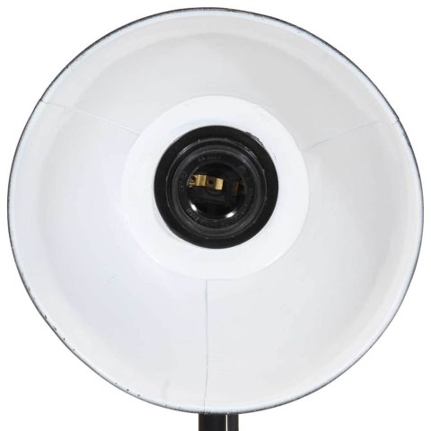 VidaXL Lampa stołowa, 25 W, czarna, 17x17x50 cm, E27
