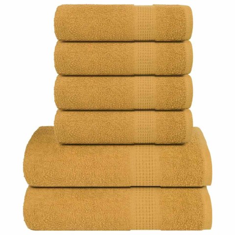 6-CZ. ZESTAW RĘCZNIKÓW, FROGN, ZŁOTY, 360 G/M²