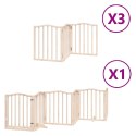 VidaXL Składana bramka dla psa, z drzwiami, 15 paneli, 750 cm