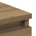 KOMODA ARTISAN DĄB 80X35X99 CM DREWNO KLEJONE