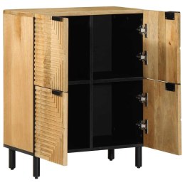 KOMODA BRĄZOWA 60X33X75 CM DREWNO LITE MANGO