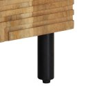 KOMODA BRĄZOWA 60X33X75 CM DREWNO LITE MANGO