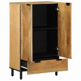 VidaXL Komoda wysoka Brązowa 60x33x100 cm Drewno lite Mango