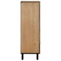 VidaXL Komoda wysoka Brązowa 60x33x100 cm Drewno lite Mango