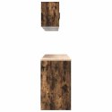 VidaXL Szafki garażowe 6 szt. Dąb wędzony Drewno klejone