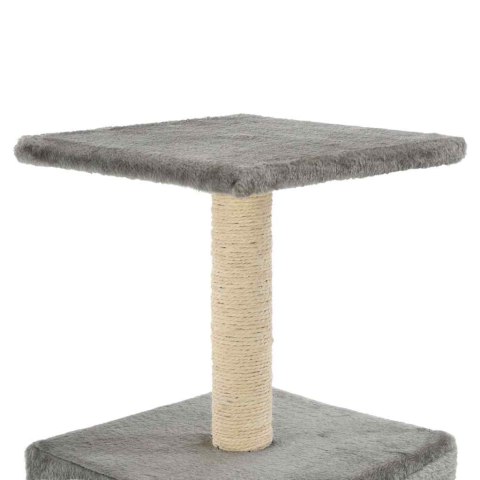 VidaXL Drapak dla kota z sizalowym słupkiem, 55 cm, szary