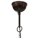 INDUSTRIALNA LAMPA WISZĄCA, 25 W, KOLOROWA, OKRĄGŁA, 40 CM, E27