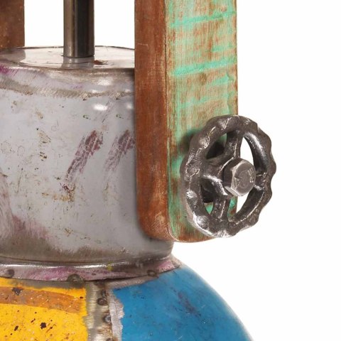 INDUSTRIALNA LAMPA WISZĄCA, 25 W, KOLOROWA, OKRĄGŁA, 19 CM, E27