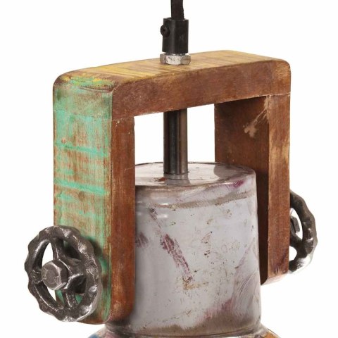 INDUSTRIALNA LAMPA WISZĄCA, 25 W, KOLOROWA, OKRĄGŁA, 19 CM, E27