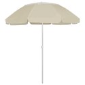 VidaXL Parasol plażowy, piaskowy żółty, 300 cm