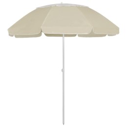 VidaXL Parasol plażowy, piaskowy żółty, 300 cm