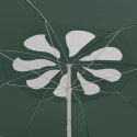 PARASOL PLAŻOWY, ZIELONY, 300 CM