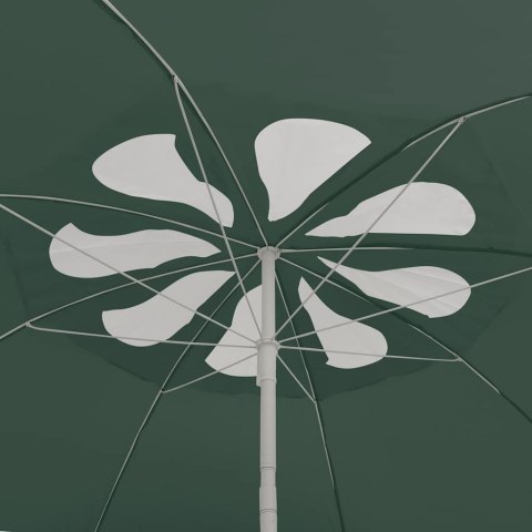 PARASOL PLAŻOWY, ZIELONY, 300 CM