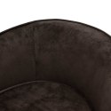 VidaXL Sofa dla psa, brązowa, 69x49x40 cm, pluszowa