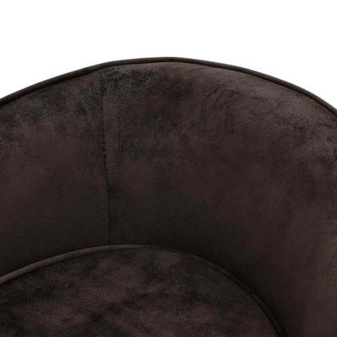 VidaXL Sofa dla psa, brązowa, 69x49x40 cm, pluszowa
