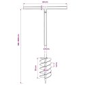 VidaXL Świder glebowy z uchwytem, 150 mm, z rurą przedłużającą, 13 m, stal