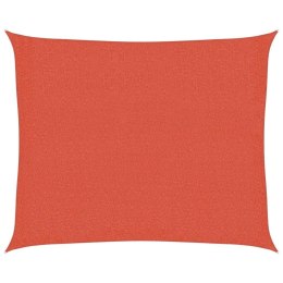 VidaXL Żagiel przeciwsłoneczny, 160 g/m², terakotowy, 2,5x3 m, HDPE