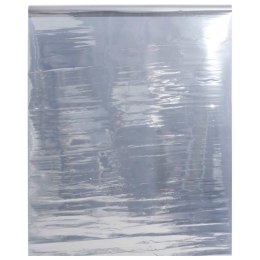 VidaXL Folia okienna odbijająca promienie słońca, srebrna, 90x500 cm