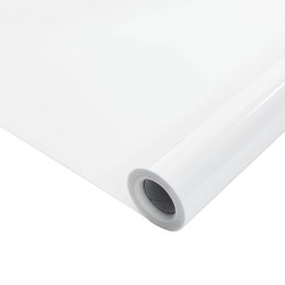 VidaXL Folie okienne, 3 szt., matowe, białe, PVC