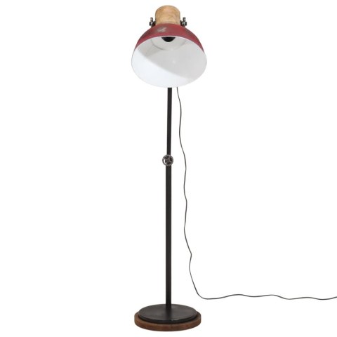 LAMPA STOJĄCA, 25 W, POSTARZANY CZERWONY, 30X30X100-150 CM, E27