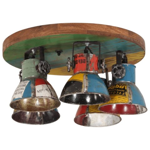 VidaXL Lampa sufitowa 25 W, wielokolorowa, 50x50x25 cm, E27