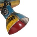 VidaXL Lampa sufitowa 25 W, wielokolorowa, 50x50x25 cm, E27