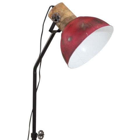 LAMPA STOJĄCA, 25 W, POSTARZANY CZERWONY, 30X30X100-150 CM, E27