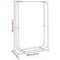 STOJAK NA DREWNO OPAŁOWE 100X25X150 CM STAL OCYNKOWANA