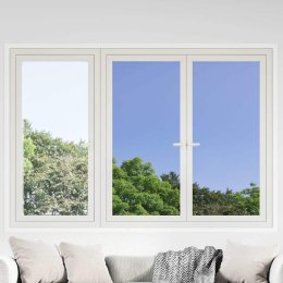 VidaXL Folie okienne, odblaskowe, 3 szt., srebrne, PVC
