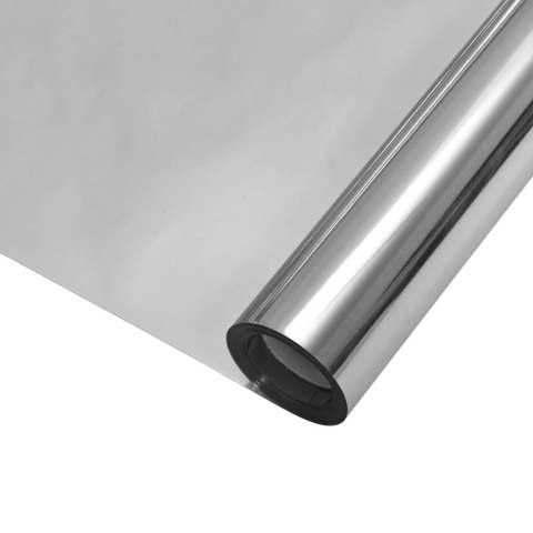 VidaXL Folie okienne, odblaskowe, 3 szt., srebrne, PVC