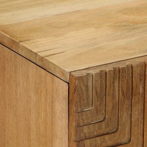KOMODA BRĄZOWA 60X33X75 CM DREWNO LITE MANGO
