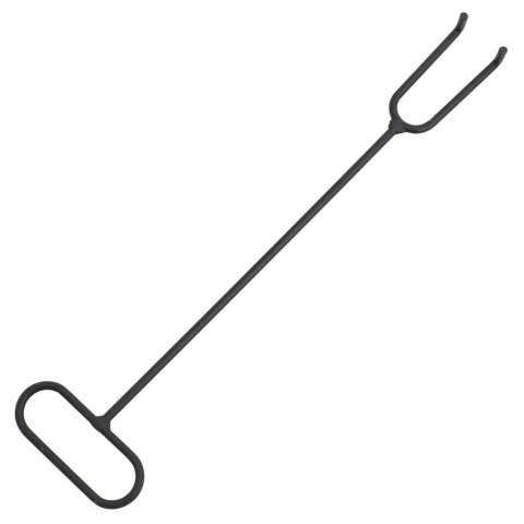 PALENISKO Z POGRZEBACZEM, 49 CM, STAL