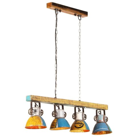 INDUSTRIALNA LAMPA SUFITOWA, 25 W, KOLOROWA, 111 CM, E27
