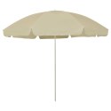 VidaXL Parasol plażowy, piaskowy żółty, 300 cm