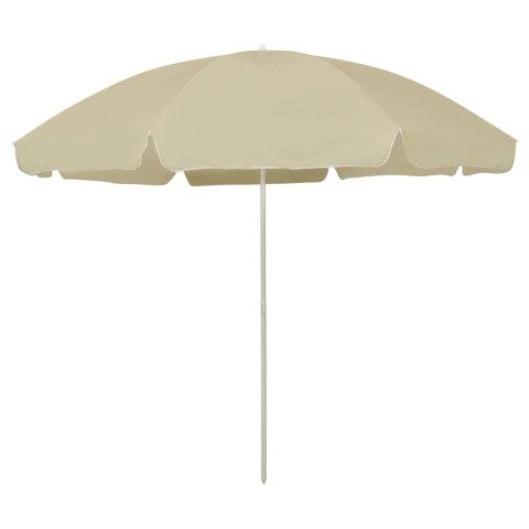 VidaXL Parasol plażowy, piaskowy żółty, 300 cm