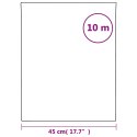 VidaXL Folia okienna statyczna, matowa, biała, 45x1000cm