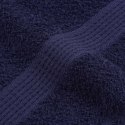 VidaXL 12-cz. zestaw ręczników, FROGN, granat, 360 g/m²