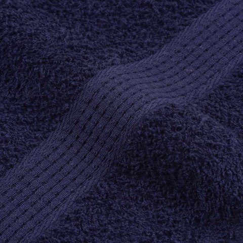 VidaXL 12-cz. zestaw ręczników, FROGN, granat, 360 g/m²