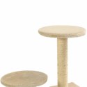 VidaXL Drapak dla kota ze sizalowymi słupkami, 60 cm, beżowy